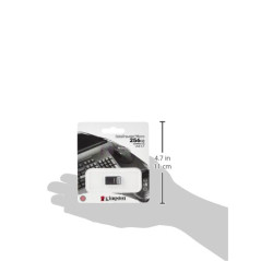 Kingston DataTraveler Micro clé USB 256GB 200MB/s Métal USB 3.2 Gen 1 - DTMC3G2/256GB