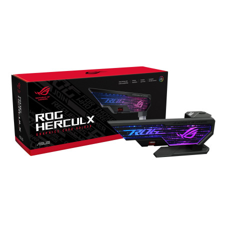 ASUS ROG Strix Herculx Support pour gddr4 Carte graphie, Montage sans Outils, Niveau intégré Pratique, Structure en Alliage de Z