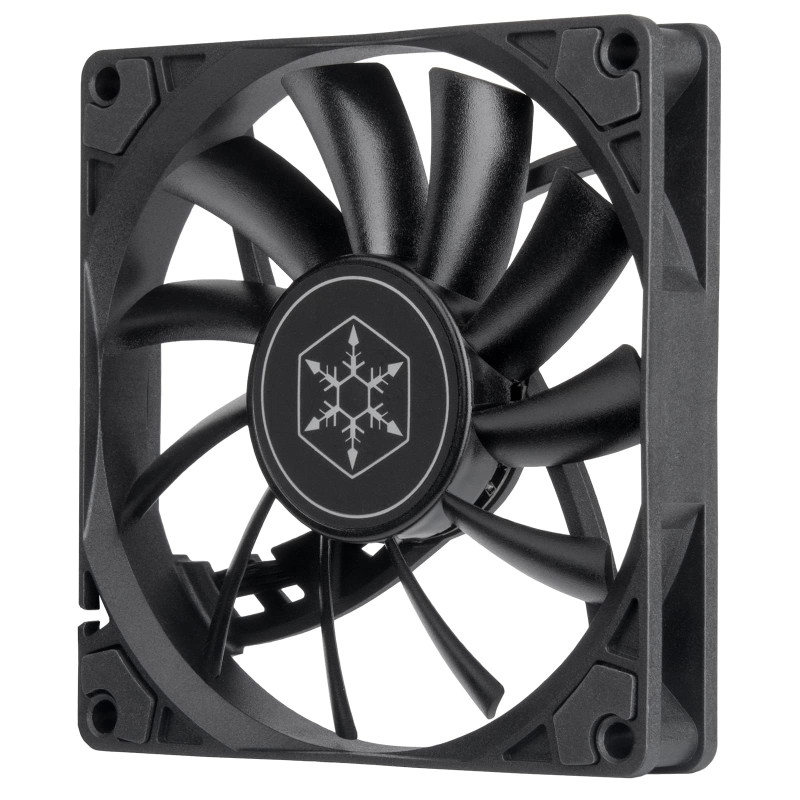 SilverStone Technology 90234 SilverStone SST-AS90B - Air Slimmer Ventilateur plat de 92mm à performances améliorées avec PWM SilverStone Technology 90234 SilverStone SST-AS90B - Air Slimmer Ventilateur plat de 92mm à performances améliorées avec PWM