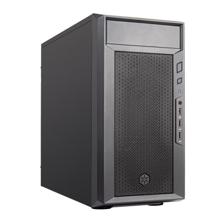 Silverstone - FARA 311 Châssis Micro-ATX Compact avec des caractéristiques marquantes, SST-FA311-B