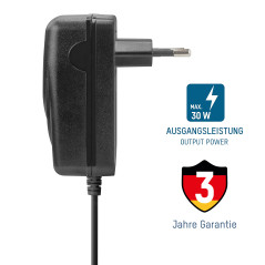 ANSMANN Bloc d'alimentation pour routeur 12 V APS 12-2.5 Compatible avec Fritz-Box 7590-3170 Fritz Câble d'alimentation 12 V DC 