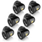 Raijintek Anschluss PELIAS D160906, 16mm, 90 Grad Adapter - 6er-Pack, Schwarz Raijintek Anschluss PELIAS D160906, 16mm, 90 Grad Adapter - 6er-Pack, Schwarz