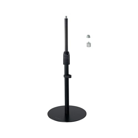 Kensington A1010 - Support à Poser pour Bureau avec Bras Télescopique et Socle Antidérapant, pour Microphones / Webcam / Lampes,
