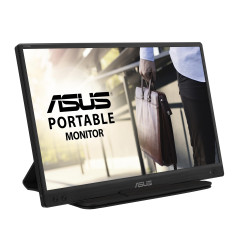 ASUS Zenscreen MB166C - Ecran PC Portable 15,6" FHD - Télétravail ou Gaming - Alimentation et Affichage Via USB Type-C - Dalle I