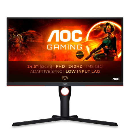AOC International 24.5P 1920X1080 VA Flat 25G3ZM/BK
