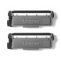 Brother TN-2320 Twin, Cartouche de Toner Original, Noir, Pack de 2 Brother TN-2320 Twin, Cartouche de Toner Original, Noir, Pack de 2