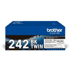Brother Toner TN242BKTWIN Noir 2 x 2500p