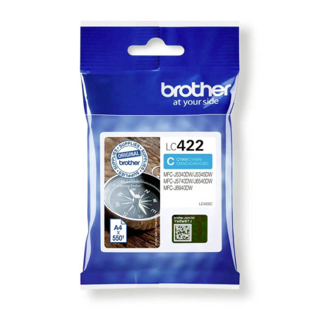 Tinte Brother LC-422C CYAN