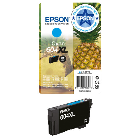 Cartouche d'encre Originale Epson Cyan