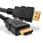 InLine® Câble HDMI certifié 1,5 m Noir/doré – Câble HDMI 2.1 8K/4K avec Ethernet – Triple blindage & fils en cuivre InLine® Câble HDMI certifié 1,5 m Noir/doré – Câble HDMI 2.1 8K/4K avec Ethernet – Triple blindage & fils en cuivre