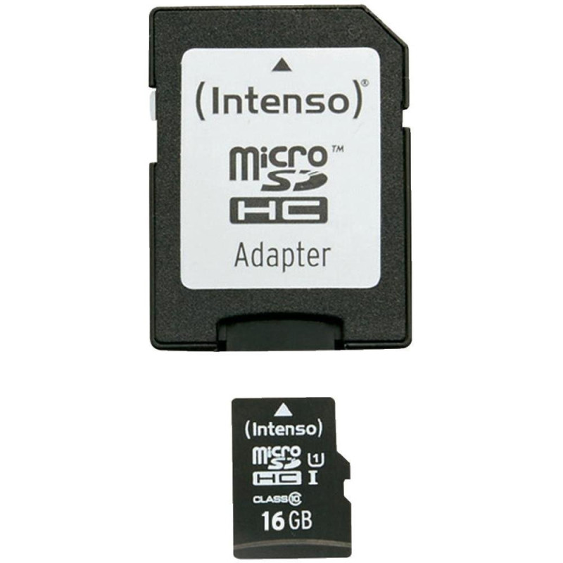 Intenso 3423470 Micro Carte SDHC UHS-I Classe 10 16 Go Noir Intenso 3423470 Micro Carte SDHC UHS-I Classe 10 16 Go Noir