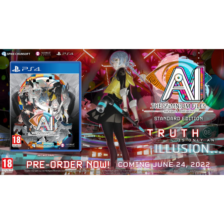 AI The Somnium Files NirvanA Initiative Standard Edition (Playstation 4)