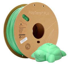 Polymaker 70846 PolyTerra PLA Filament PLA Faible teneur en Plastique 1.75 mm 1000 g Vert (Mat) 1 pc(s)