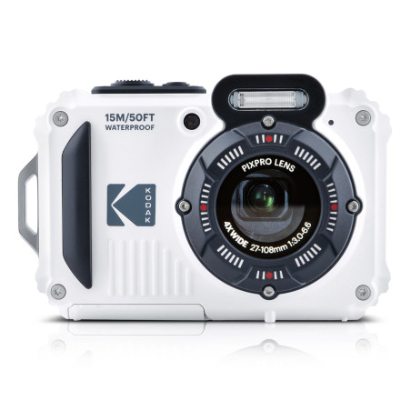 KODAK Pixpro WPZ2 - Appareil Photo Numérique Compact 16M Pixels, étanche à 15m, Anti-Choc, Video 720p, Ecran LCD 2,7 - Batterie 