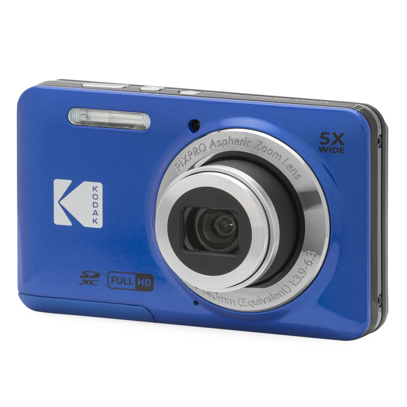KODAK Pixpro FZ55 - Appareil Photo Numérique 16 Mégapixels, Zoom Optique 5X, Ecran LCD 2.7, Stabilisateur Optique, Full Vidéo HD