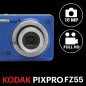 KODAK Pixpro FZ55 - Appareil Photo Numérique 16 Mégapixels, Zoom Optique 5X, Ecran LCD 2.7, Stabilisateur Optique, Full Vidéo HD KODAK Pixpro FZ55 - Appareil Photo Numérique 16 Mégapixels, Zoom Optique 5X, Ecran LCD 2.7, Stabilisateur Optique, Full Vidéo HD