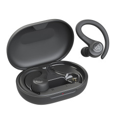 JLab Go Air Sport Ecouteurs Bluetooth sans Fil Sport, True Wireless, Oreillette avec 32 Heures de Batterie, Indice d’Étanchéité