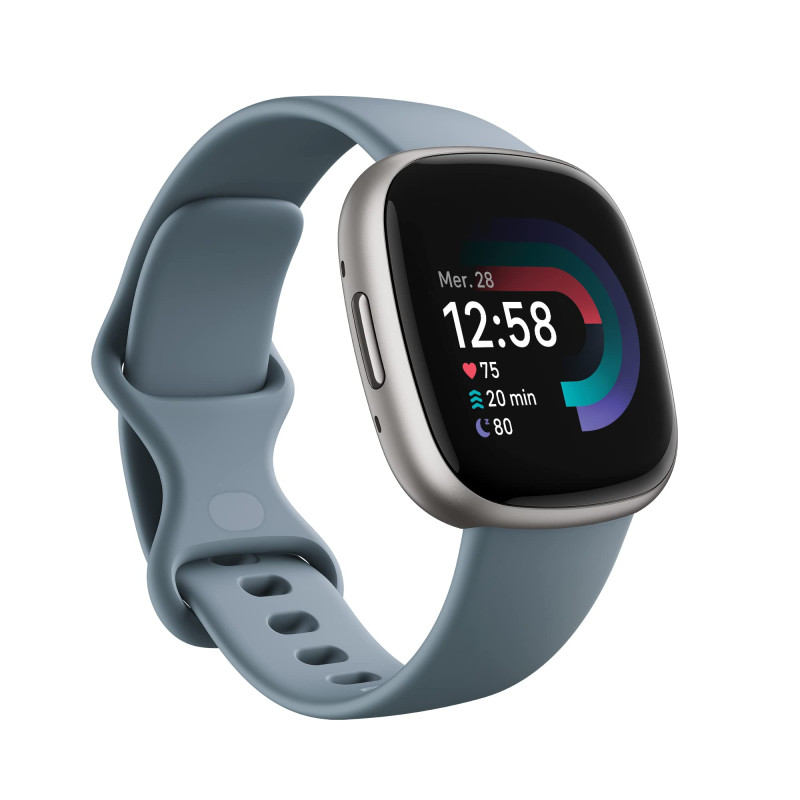 Google Fitbit Versa 4 Montre connectée sport avec GPS intégré et jusqu’à 6 jours d’autonomie de batterie - compatible avec Andro Google Fitbit Versa 4 Montre connectée sport avec GPS intégré et jusqu’à 6 jours d’autonomie de batterie - compatible avec Andro