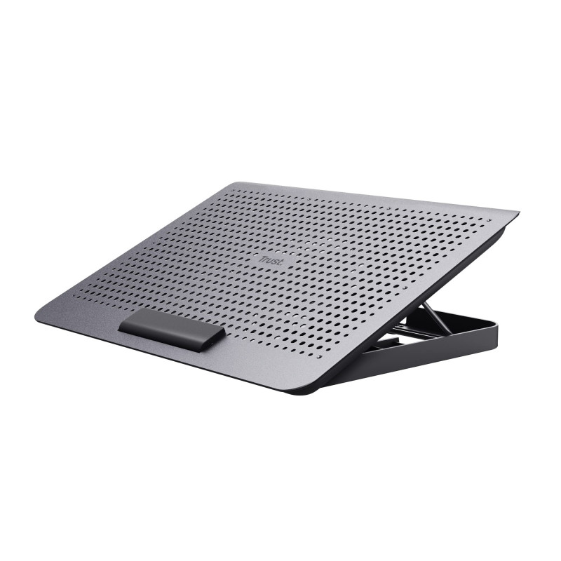 Trust Exto Support de Refroidissement pour Ordinateur Portable, Hauteur Réglable, avec Un Ventilateur, Fabriquée à Partir de Mat Trust Exto Support de Refroidissement pour Ordinateur Portable, Hauteur Réglable, avec Un Ventilateur, Fabriquée à Partir de Mat