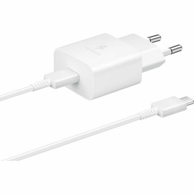 SAMSUNG Chargeur Secteur 15W USB C avec Cable Blanc SAMSUNG Chargeur Secteur 15W USB C avec Cable Blanc