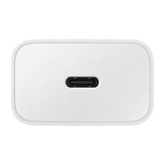 SAMSUNG Chargeur Secteur 15W USB C avec Cable Blanc