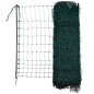 PoultryNet, 106 cm, 50 m, Filet pour volaille, Filet de clôture, sans électricité, Double Pointe, Vert, 15 piquets, Poules, oies PoultryNet, 106 cm, 50 m, Filet pour volaille, Filet de clôture, sans électricité, Double Pointe, Vert, 15 piquets, Poules, oies