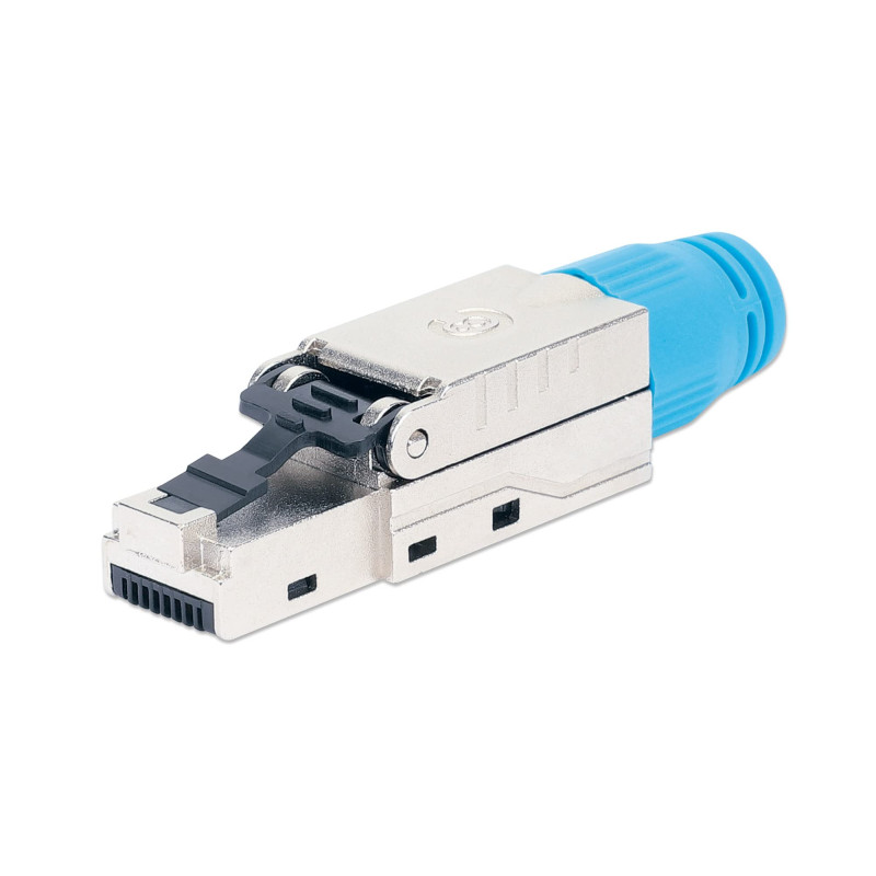 Intellinet Fiche de Champ Cat8.1 40G RJ45, blindée et sans Outil Intellinet Fiche de Champ Cat8.1 40G RJ45, blindée et sans Outil