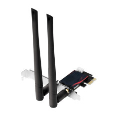 LogiLink WL0248 Carte PCI Express dernière génération avec Wi-FI (5 GHz/6 GHz/2,4 GHz) et Bluetooth (Version 5.2)