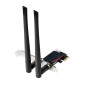 LogiLink WL0248 Carte PCI Express dernière génération avec Wi-FI (5 GHz/6 GHz/2,4 GHz) et Bluetooth (Version 5.2) LogiLink WL0248 Carte PCI Express dernière génération avec Wi-FI (5 GHz/6 GHz/2,4 GHz) et Bluetooth (Version 5.2)