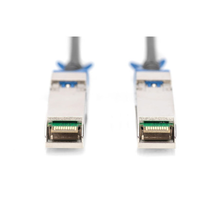 DIGITUS Câble universel DAC - SFP28 - 25 Gbit/s - facteur de forme IPF - compatible avec SFF-8432 - câble réseau Twinax - Direct