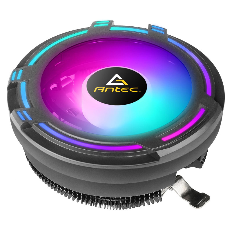 Antec Dissipateur Thermique et Ventilateur Compact chromatique T120, Prises Intel et AMD, Ventilateur Silencieux RVB, ailettes e Antec Dissipateur Thermique et Ventilateur Compact chromatique T120, Prises Intel et AMD, Ventilateur Silencieux RVB, ailettes e