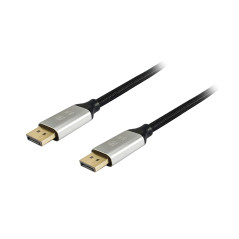 Equip 119263 Câble DisplayPort 1.4 3 m Aluminium Noir