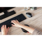 CHERRY SLIDEPAD ERGO, repose-bras à glissement, repose-bras ergonomique pour le bureau, utilisable pour la Souris et Le Clavier,