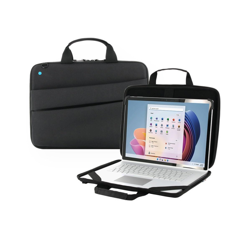 MOBILIS Sacoche Durcie pour Ordinateur Portable 12.5-14", Pochette Robuste Antichocs PC Macbook 13.3, Poignées Ergonomiques, Poc