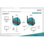 DIGITUS DS-55321 Extender KVM HDMI sans fil - Full HD 1080p 60 Hz - Portée 200 m - Kit : émetteur & récepteur - Loop-Out, IR inf DIGITUS DS-55321 Extender KVM HDMI sans fil - Full HD 1080p 60 Hz - Portée 200 m - Kit : émetteur & récepteur - Loop-Out, IR inf