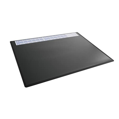 DURABLE - Sous-main antid?rapant avec calendrier - 65 x 50 cm - en polypropyl?ne - Noir - 722301
