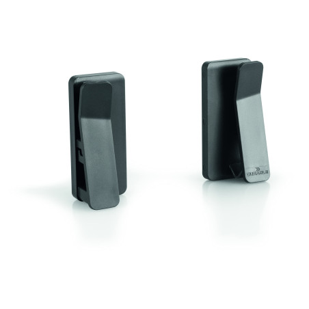 Durable - Support Mural tablettes/Smartphones VISIOCLIP - Montage Simple adhésif ou perçage - 893958 Anthracite