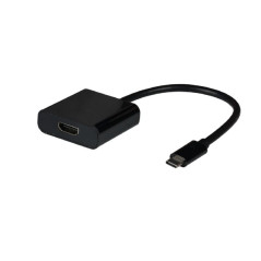 EFB-Elektronik EBUSBC-HDMI-4K30 Câble vidéo Adaptateur 0,15 m USB Type-C Noir