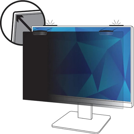 Inconnu 3M PF240W1EM Filtre de confid. Comply Magnetic Monit. 24 16:10
