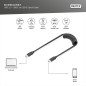 DIGITUS Câble spirale USB 2.0 USB - C à USB - C - USB 2.0, PD 60W Max ; 1m DIGITUS Câble spirale USB 2.0 USB - C à USB - C - USB 2.0, PD 60W Max ; 1m