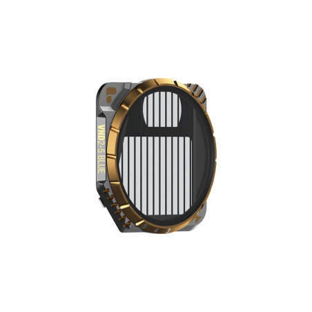 PolarPro - DJI Mavic 3- Bluemorphic - VND 2-5 - FX Filter - Streak Filter - anamorphic Streak Flare Effect - AirFrame 4.0 - Crea