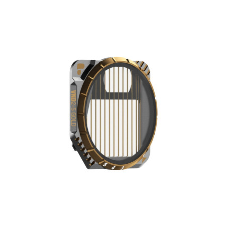 PolarPro - DJI Mavic 3 - Goldmorphic - VND 2-5 - FX Filter - Streak Filter - anamorphic Streak Flare Effect - AirFrame 4.0 - Cre