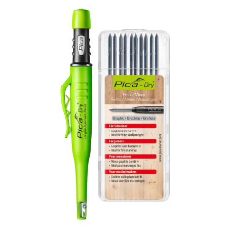 Pica DRY Bundle avec 1x marqueur + 1x kit de mines N¬∞ 4050