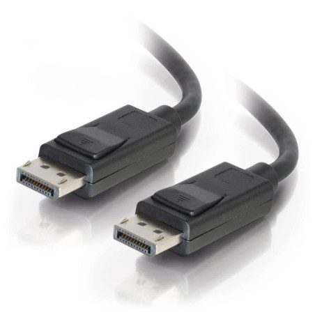 C2G 54405 Câble DisplayPort avec loquets M/M - Audio Vidéo numérique, Noir (35 Pieds, 10,66 m)