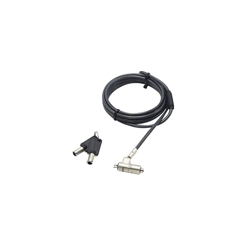 Cable Nano Lock Ultra Slim KEYED 2.5X6 MM Slot