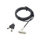 Cable Nano Lock Ultra Slim KEYED 2.5X6 MM Slot