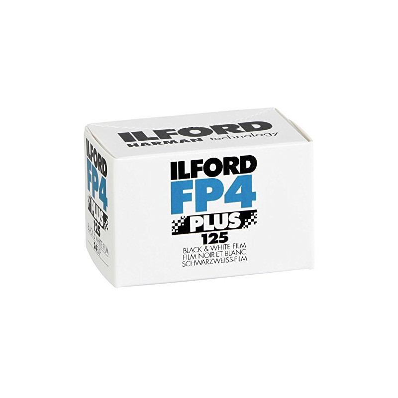 Ilford 1700682 FP4 Plus Film Noir et Blanc 125 / 24 1 Cartouche