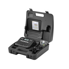 Brother P-Touch PT-D460BTVP | Etiqueteuse Bureautique Professionnelle | Bluetooth | Rubans jusqu'à 18mm de large| Avec Malette d