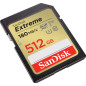SanDisk Extreme 512 Go Carte SDXC, V30, UHS-I, 4K UHD Videos, 180 Mo/s, RescuePRO Deluxe, SanDisk QuickFlow Technology, résiste SanDisk Extreme 512 Go Carte SDXC, V30, UHS-I, 4K UHD Videos, 180 Mo/s, RescuePRO Deluxe, SanDisk QuickFlow Technology, résiste