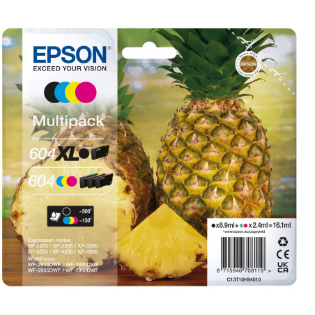 Epson Ink/604XL 603XL Étoile de mer CMYK Sec
